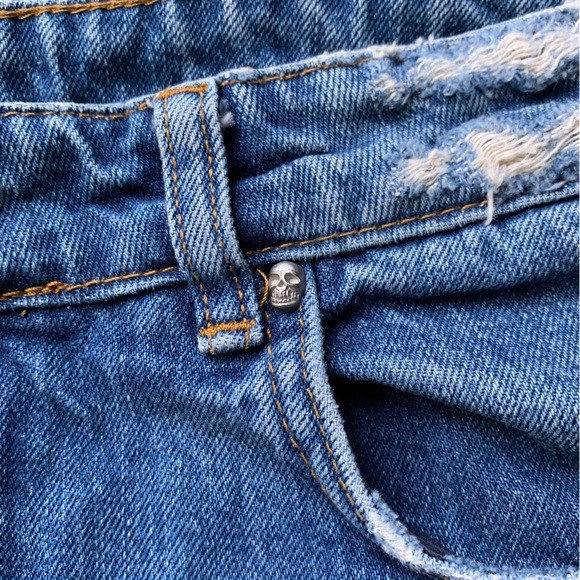 ZADIG & VOLTAIRE DENIM SHORTS - Picture 13 of 15